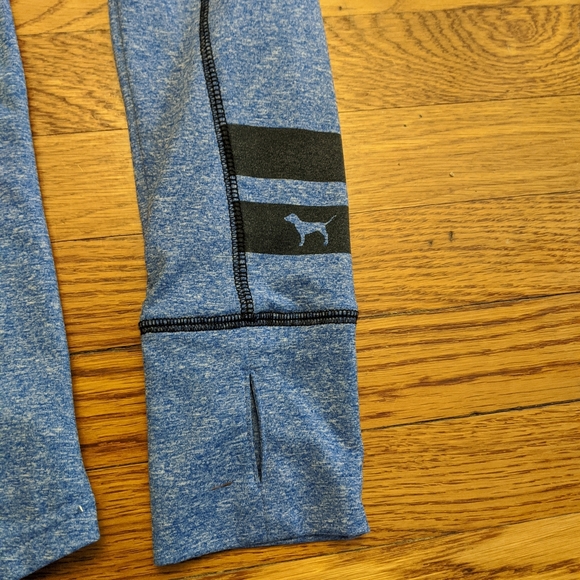 PINK Victoria's Secret Small Blue Athletic Hoodie - Picture 7 of 8